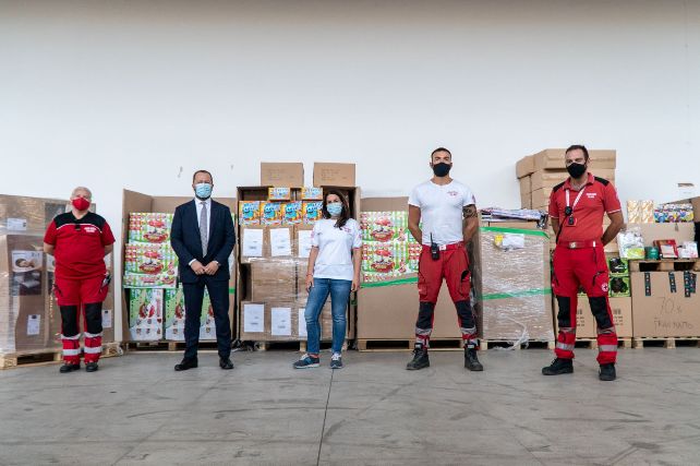 Amazon dona prodotti a Croce Rossa Italiana