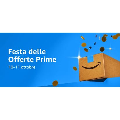 Amazon annuncia la Festa delle Offerte Prime il 10 e 11 ottobre: 48 ore di offerte dedicate ai clienti Prime. 